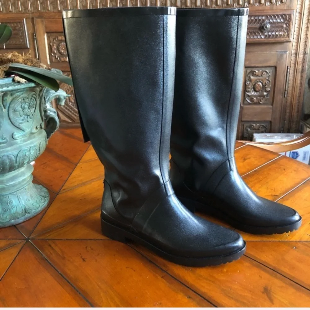 new! Stuart Weitzman | ‘Griffin’ Rain Boot Knee High